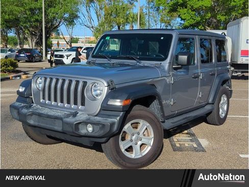 Used 2021 Jeep Wrangler Unlimited Sport w/ Sun And Sound Package image 1