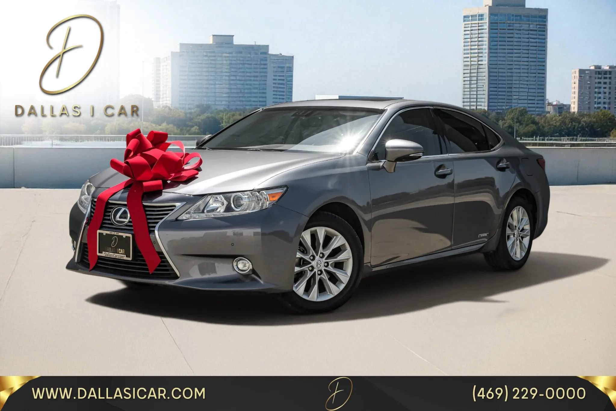 Used 2014 Lexus ES 300h w/ Luxury Package w/Bamboo Trim FWD image 1