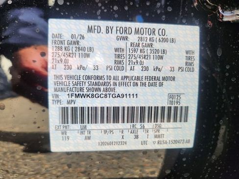 New 2026 Ford Explorer ST w/ Sun And Sound Package image 24