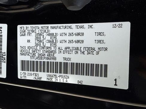 Used 2023 Toyota Tundra SR5 AWD/4WD image 26