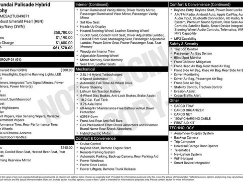 New 2026 Hyundai Palisade Calligraphy image 5