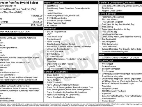 Used 2024 Chrysler Pacifica Limited FWD image 2