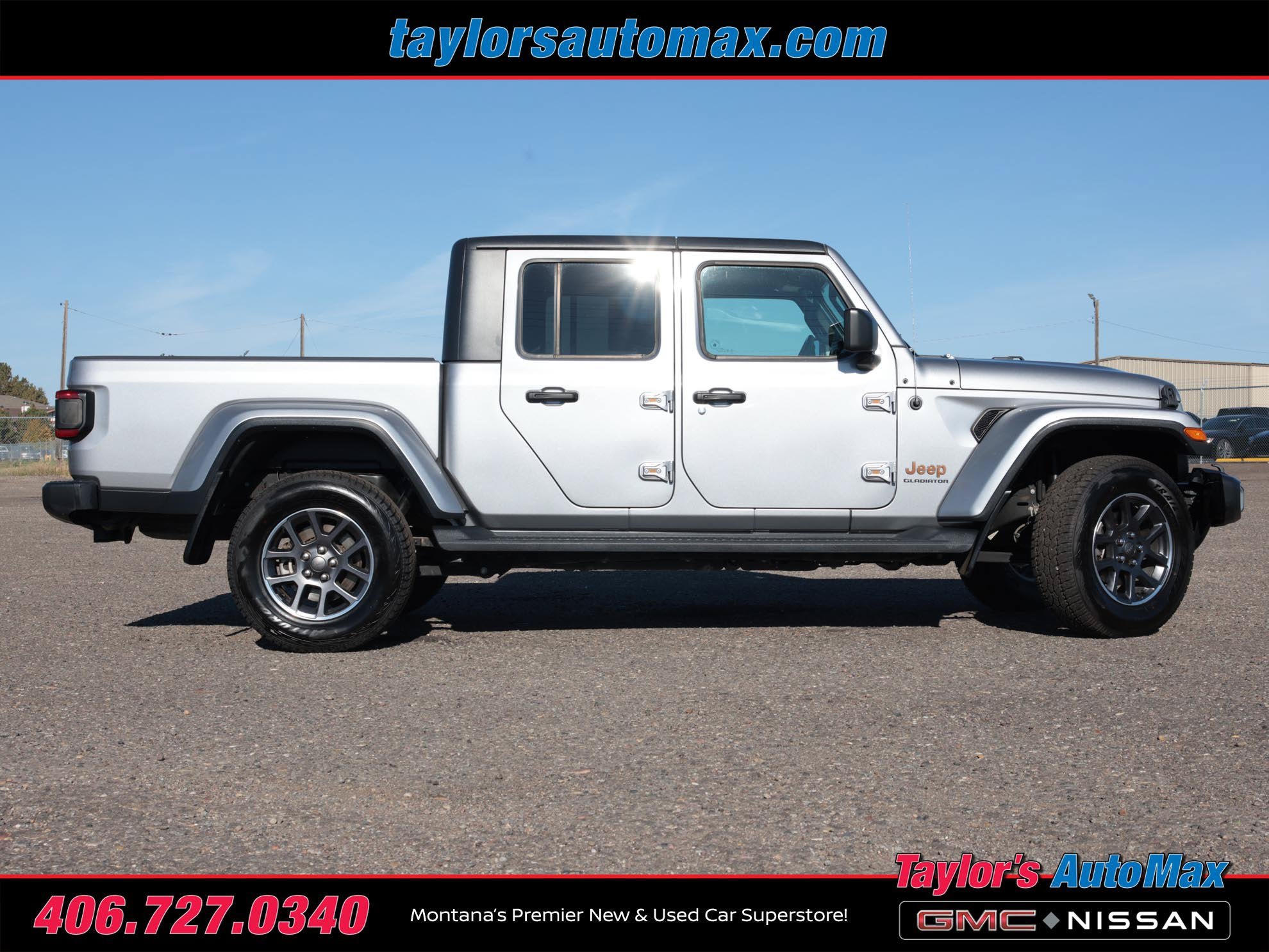 Used 2020 Jeep Gladiator Overland w/ Uconnect 4C Nav & Sound Group AWD/4WD image 3