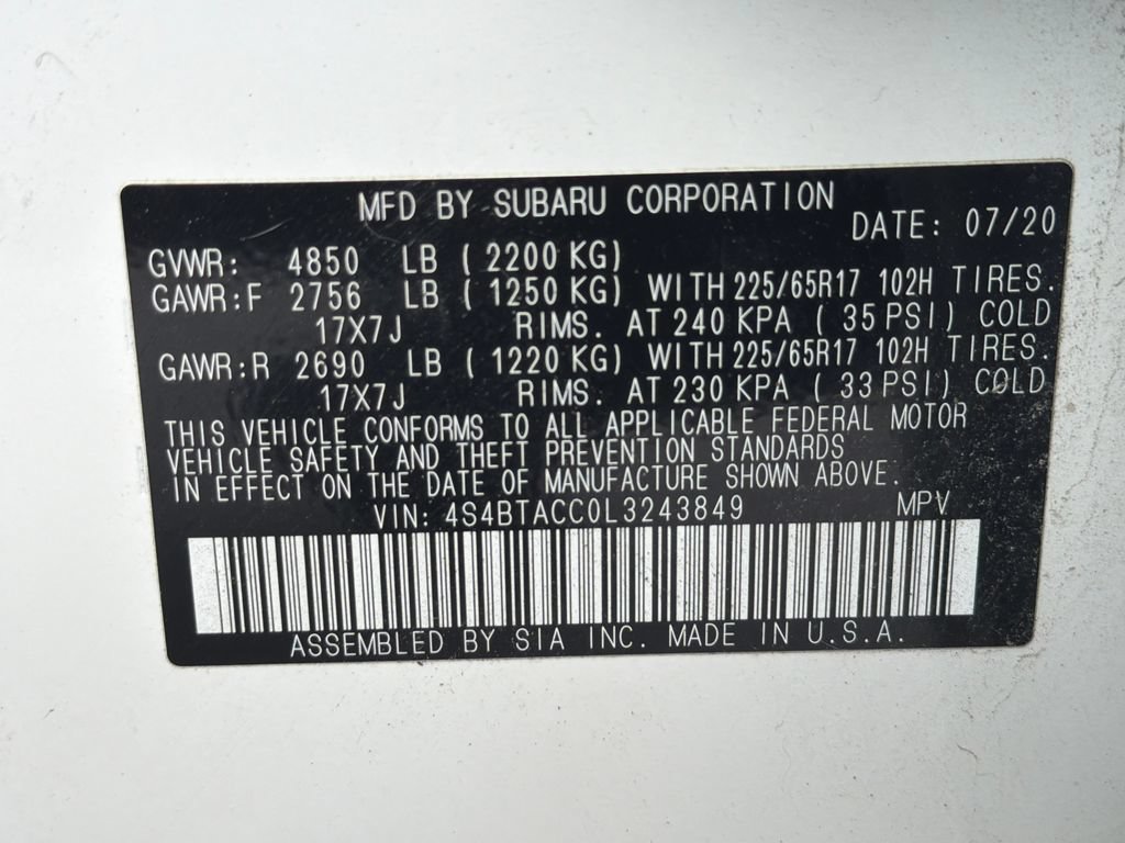Used 2020 Subaru Outback Premium AWD/4WD image 47