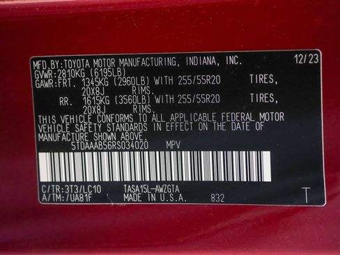 Used 2024 Toyota Grand Highlander AWD image 52