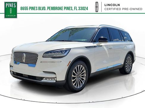 Certified 2021 Lincoln Aviator Reserve w/ Elements Package Plus RWD image 1