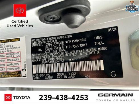 Certified 2024 Toyota 4Runner TRD Off-Road Premium w/ Moonroof Package AWD/4WD image 22