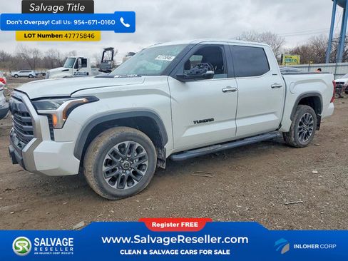 Used 2022 Toyota Tundra Limited AWD/4WD image 1