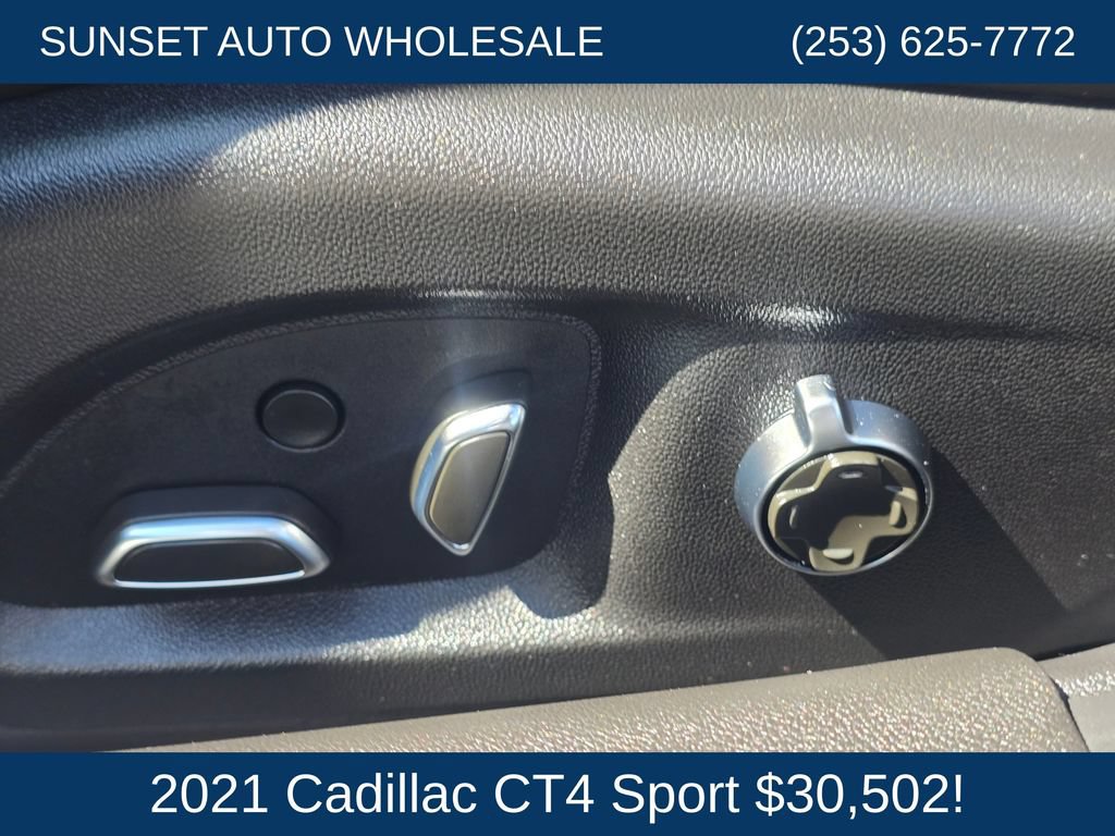 Used 2021 Cadillac CT4 Sport w/ Technology Package AWD/4WD image 26