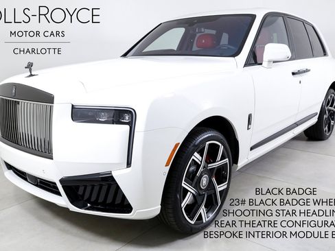 Used 2025 Rolls-Royce Cullinan Black Badge AWD/4WD image 1