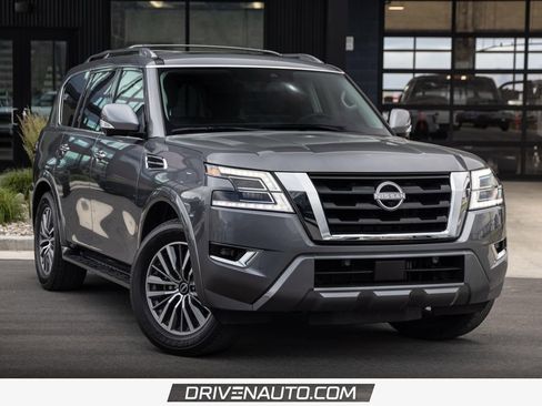 Used 2023 Nissan Armada SL w/ Captain's Chairs Package AWD/4WD image 1