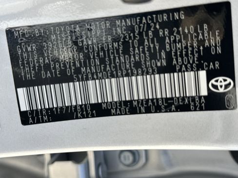 Used 2024 Toyota Corolla LE FWD image 32