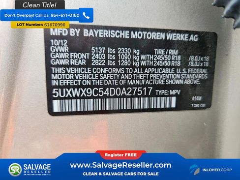 Used 2013 BMW X3 xDrive28i AWD/4WD image 16