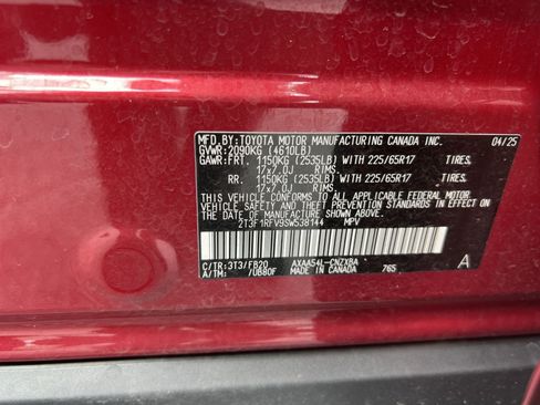 Used 2025 Toyota RAV4 LE AWD/4WD image 26