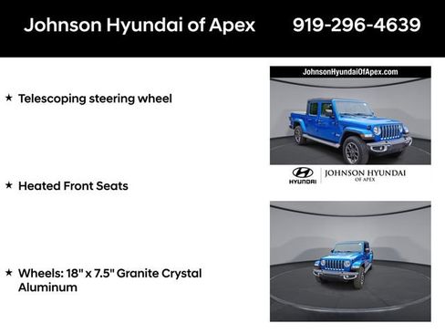 Used 2021 Jeep Gladiator Overland w/ Cold Weather Group AWD/4WD image 18