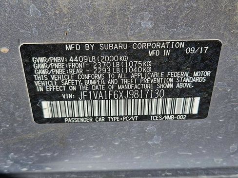 Used 2018 Subaru WRX Limited AWD/4WD image 14