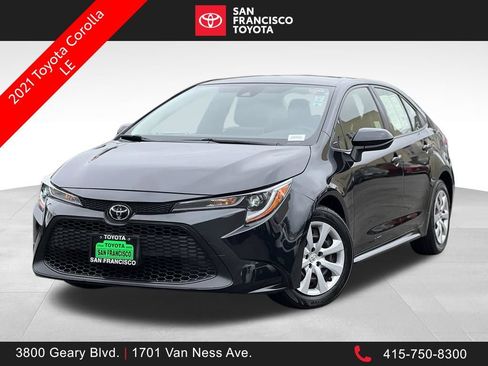 Certified 2021 Toyota Corolla LE w/ Carpet Mat Package (TMS) FWD image 1