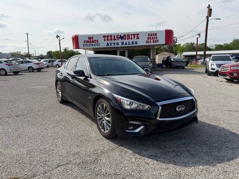 Used 2019 INFINITI Q50 Luxe w/ Essential Package (3.0T Luxe) RWD image 1