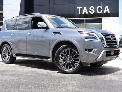 Used 2023 Nissan Armada Platinum w/ Captain's Chairs Package