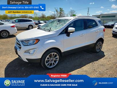 Used 2019 Ford EcoSport Titanium