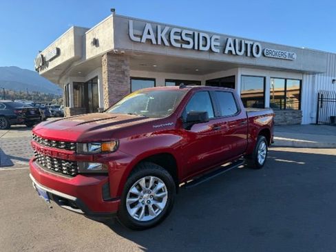 Used 2021 Chevrolet Silverado 1500 Custom w/ LPO, Dark Essentials Package image 1