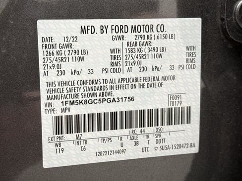 Used 2023 Ford Explorer ST w/ Equipment Group 401A AWD/4WD image 25