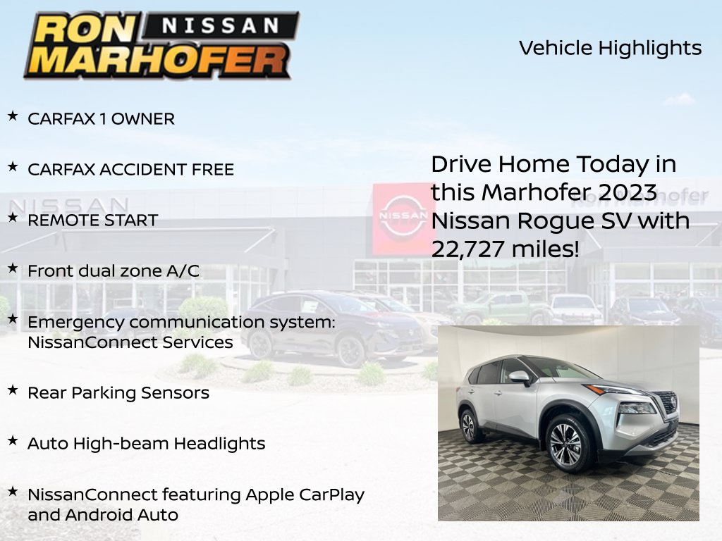 Used 2023 Nissan Rogue SV AWD/4WD image 15