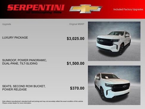 Certified 2023 Chevrolet Suburban RST w/ Luxury Package AWD/4WD image 4