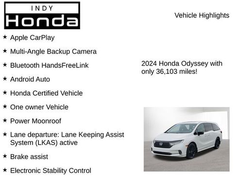 Certified 2024 Honda Odyssey Sport image 7