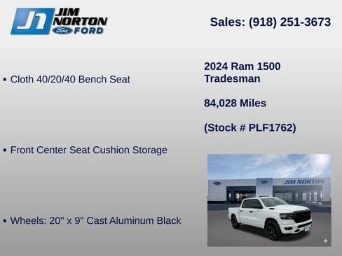 Used 2024 RAM 1500 Tradesman w/ Night Edition AWD/4WD image 38