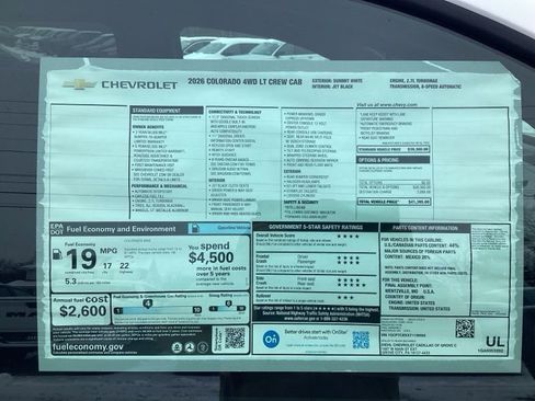 New 2026 Chevrolet Colorado LT image 11