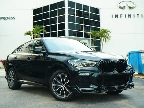 Used 2021 BMW X6 M50i w/ Executive Package AWD/4WD image 1