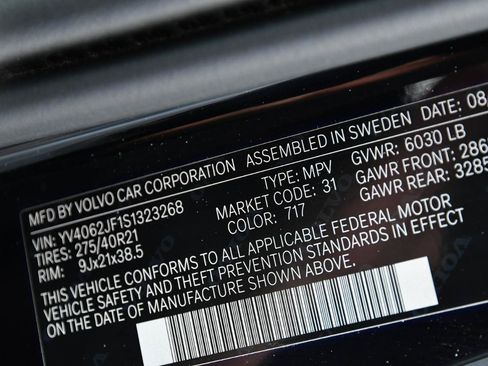 Used 2025 Volvo XC90 B6 Ultra w/ Lounge Package AWD/4WD image 37