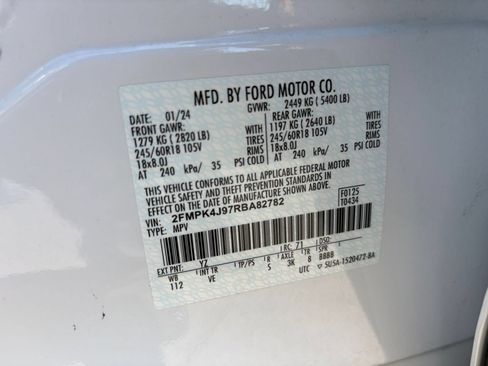 Used 2024 Ford Edge SEL AWD/4WD image 25