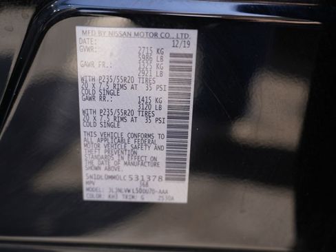 Used 2020 INFINITI QX60 Luxe w/ Sensory Package AWD/4WD image 69