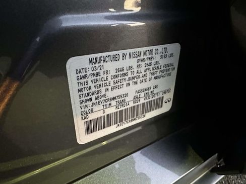 Used 2021 INFINITI Q50 Sensory w/ Cargo Package image 19