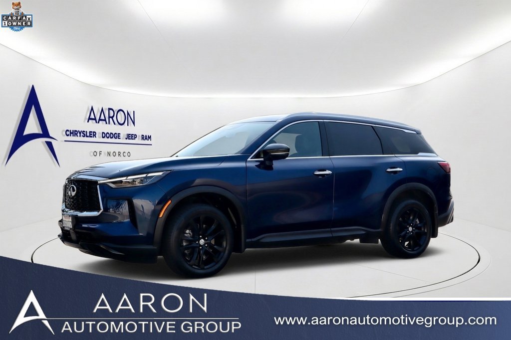 Used 2023 INFINITI QX60 Luxe w/ Cargo Package FWD image 1