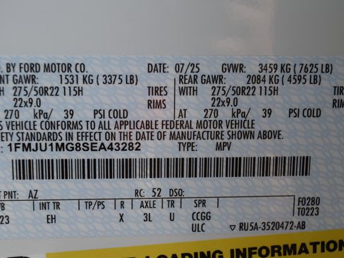 New 2025 Ford Expedition Platinum w/ Stealth Performance Package image 28