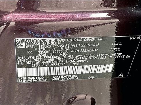 Used 2018 Toyota RAV4 LE w/ Carpet Mat Package image 31