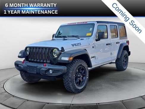 Used 2022 Jeep Wrangler Unlimited Willys image 1