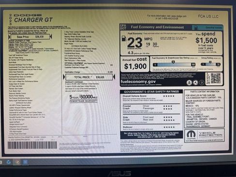 Certified 2023 Dodge Charger GT image 5