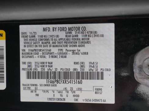 Used 2024 Ford Mustang GT Premium RWD image 31