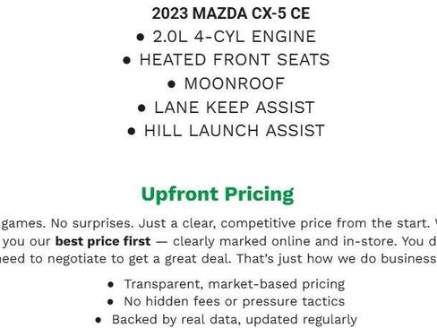 Used 2023 MAZDA CX-5 Carbon Edition AWD/4WD image 2