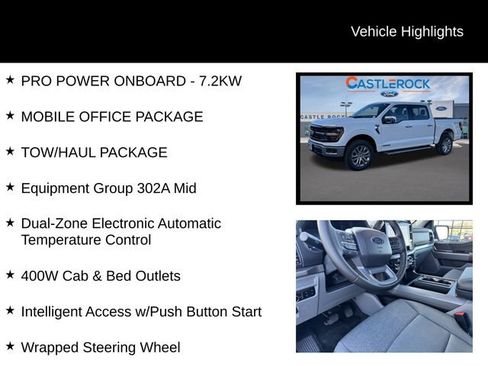 New 2025 Ford F150 XLT w/ Equipment Group 302A MID image 7