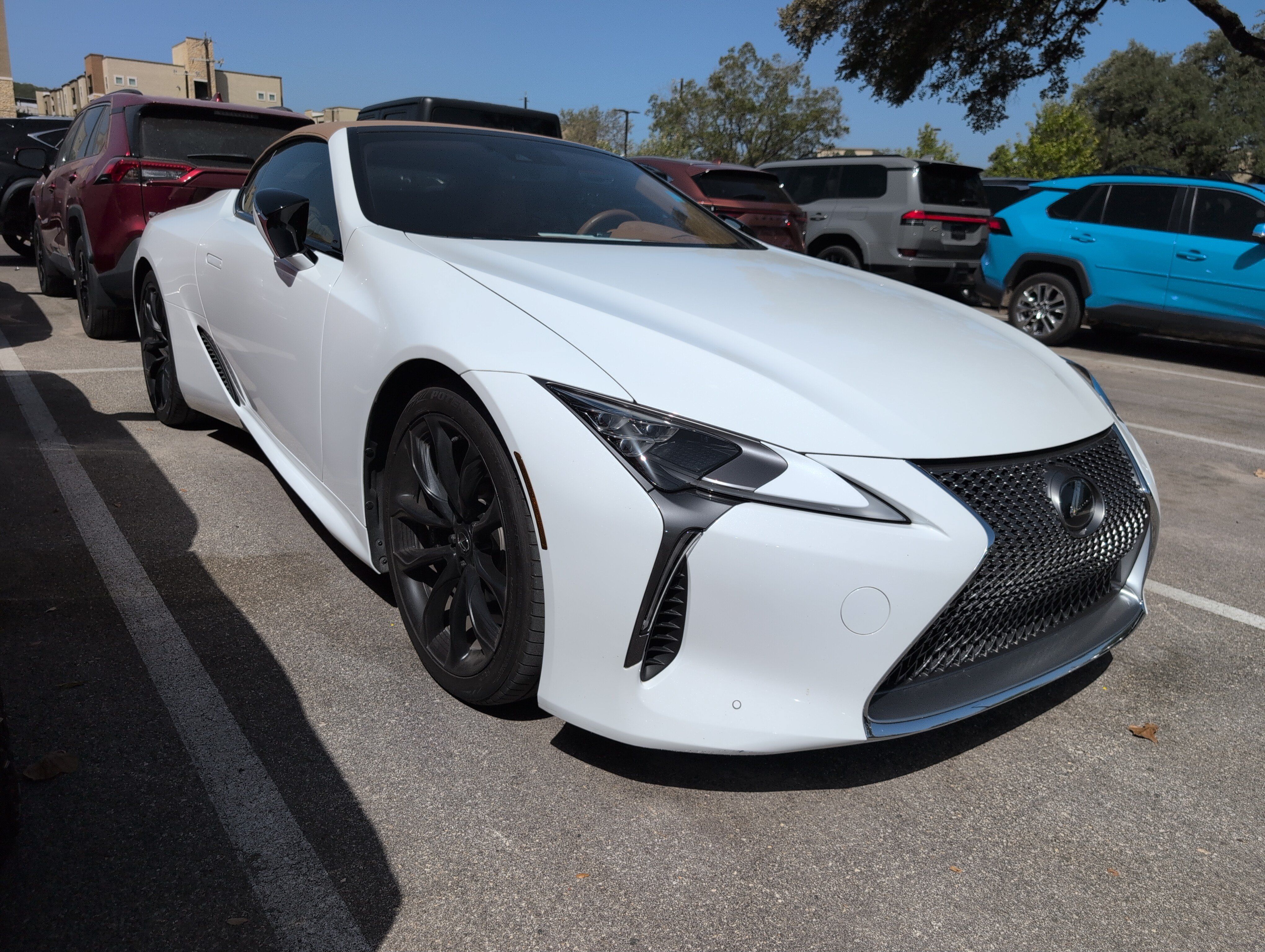 Used 2021 Lexus LC 500 Convertible w/ Touring Package RWD image 2