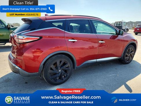 Used 2017 Nissan Murano Platinum w/ Platinum Technology Package FWD image 4