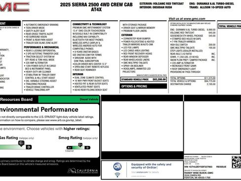 Used 2025 GMC Sierra 2500 AT4X image 41