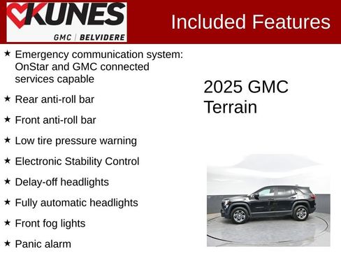 Used 2025 GMC Terrain Elevation AWD/4WD image 3