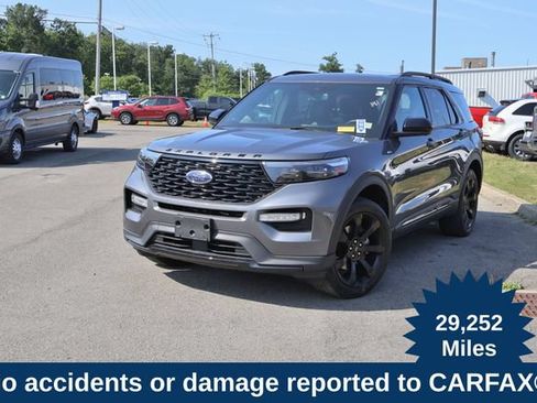 Used 2022 Ford Explorer ST-Line w/ Class IV Trailer Tow Package AWD/4WD image 1