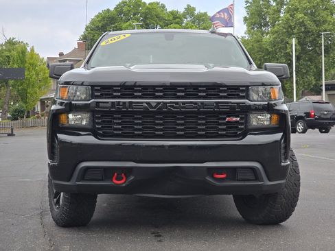 Used 2021 Chevrolet Silverado 1500 Custom Trail Boss w/ LPO, Dark Essentials Package AWD/4WD image 17